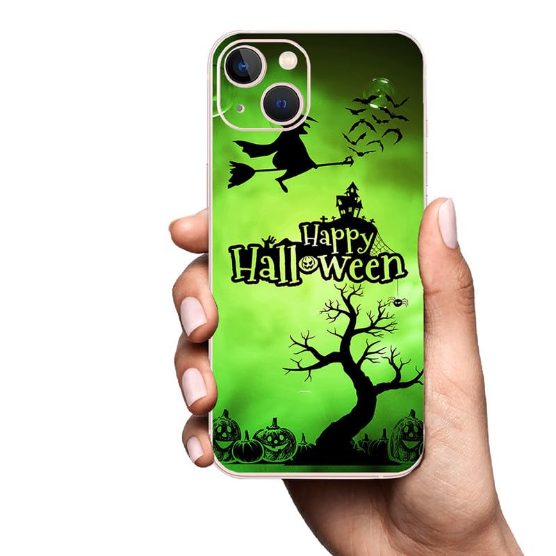 FCS Printed Designer Vinyl Mobile Back Skin Sticker for Huawei nova Y90 (Halloween -12) - Image 5