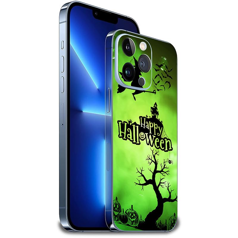 FCS Printed Designer Vinyl Mobile Back Skin Sticker for Huawei nova Y90 (Halloween -12) - Image 3
