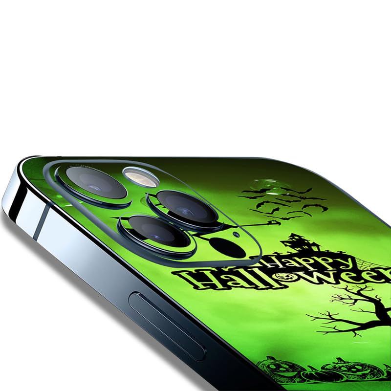 FCS Printed Designer Vinyl Mobile Back Skin Sticker for Huawei nova Y90 (Halloween -12) - Image 2