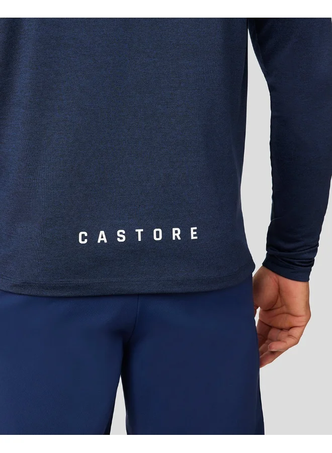 CASTORE Peacoat Marl Ore Capsule 1/4 Zip