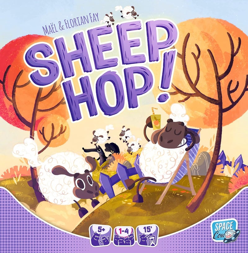 Asmodee Sheep Hop Board Game  Cooperative Strategy Game Fun Family Game for Kids  Adults Ages 5 14 Players 15 Minutes Made by Space Cow - Image 2