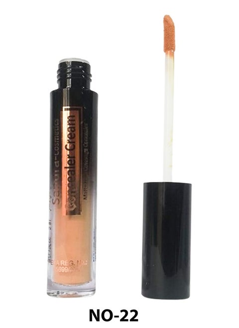 High coverage matte cream concealer from Sandra, black package, color No. (22)