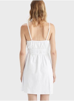 DeFacto Tie Detail Dress  - Image 2