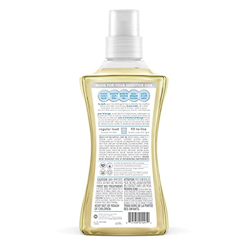 Method Liquid Laundry Detergent; Fragrance Free + Clear; Plant-Based Stain Remover; 66 Loads per 53.5 fl oz bottle; (Pack of 1) - Image 2