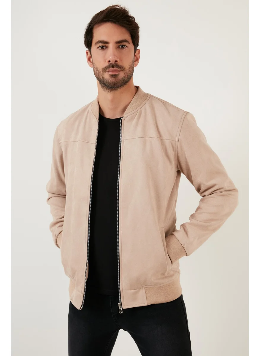 Buratti Zippered Pocket College Collar Bomber Coat Men's Coat 571500S