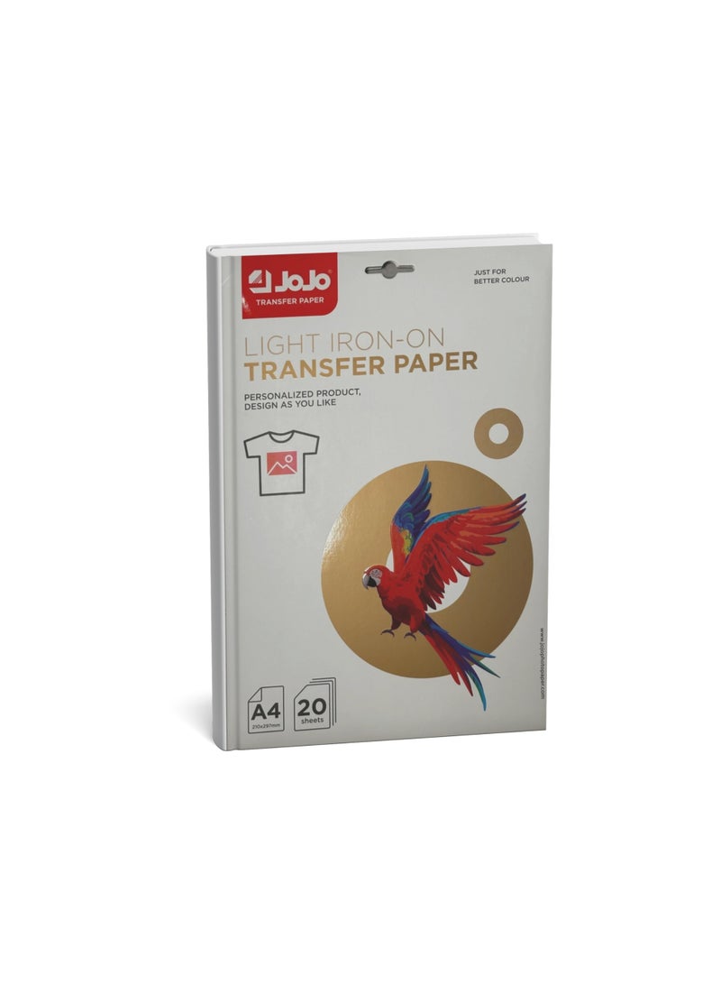 JoJo Heat Transfer Paper for Light Fabrics - Image 1