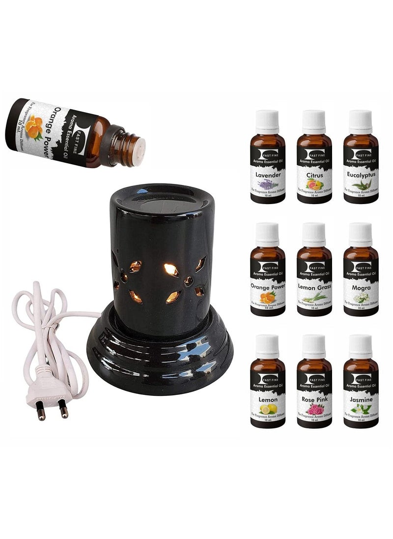 Fast Fine Fast Fine Diffuser Essential Aroma Oil Used for Air Electric Revitalizer Machine Use Home Office washroom Indoor Outdoor Rose Pink 50ML  - Image 4