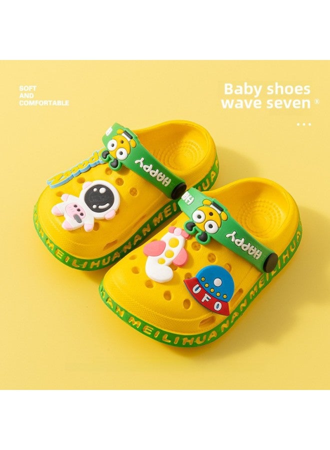 Eva Ultra Light Boys And Girls Infant Non-slip Soft Bottom Cave Shoes Children Toe Sandals Astronaut Ufo Sandals