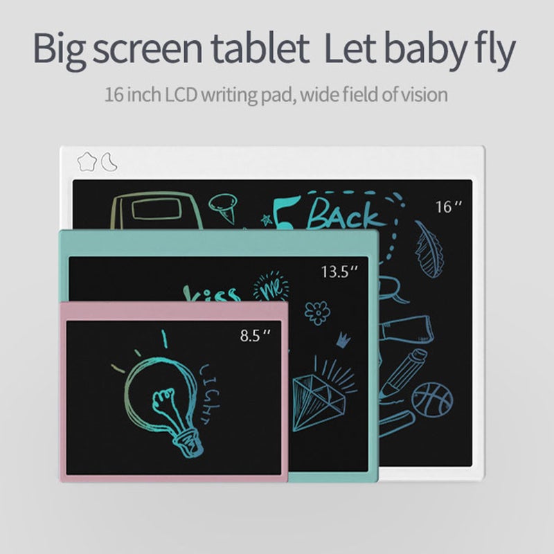 16 Inch LCD Writing Tablet, Electronic Graphic Tablet, Writing & Drawing Doodle Board for Home, School,Office,blue - Image 2