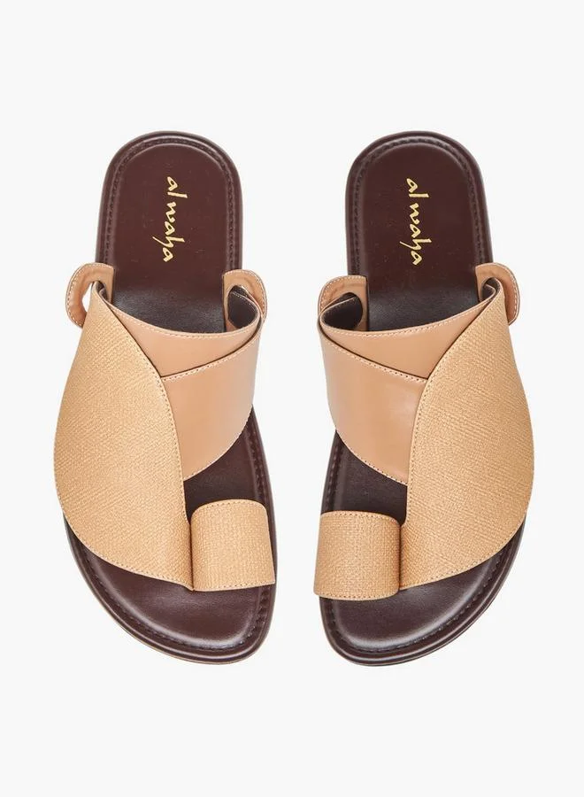 Al Waha Men Toe Loop Arabic Sandals Ramadan Collection