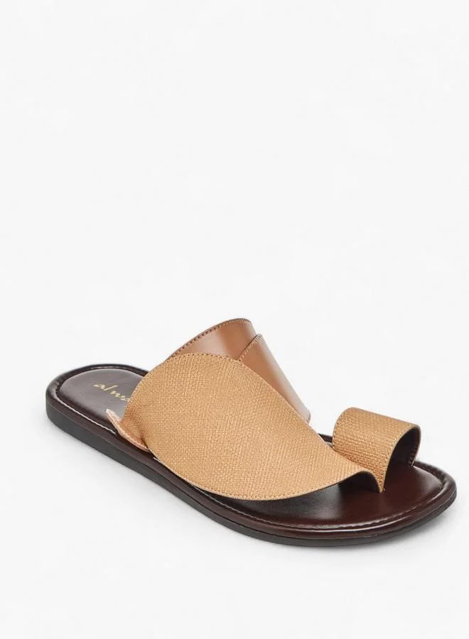 Al Waha Men Toe Loop Arabic Sandals