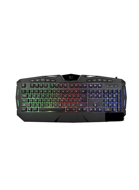 7-Color LED Rainbow Backlight , USB keyboard are available from the changing of single color to 7-color, providing you with immersing gaming experience ,. 4-degree adjustable lightness meets different needs during daytime