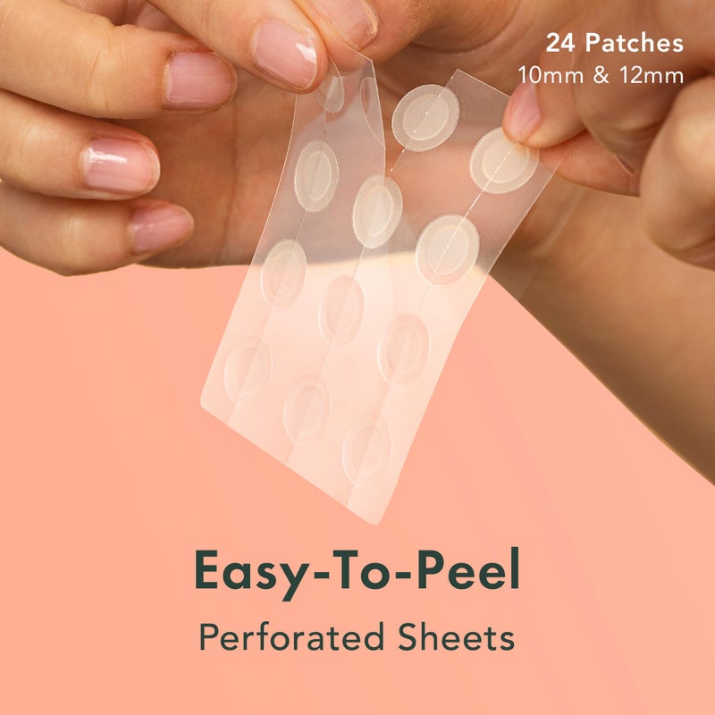 Rael Pimple Patches, Invisible & Microcrystal Spot Cover - Hydrocolloid Acne Pimple Patch for Face, Zit and Blemish, Breakouts, Korean Skin Care (33 Count) - Image 2