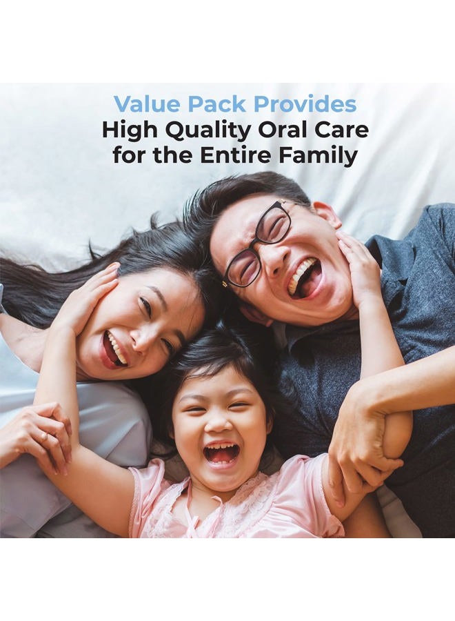 REACH فرشاة أسنان بتصميم متقدم، شعيرات قوية، عبوة قيمة تحتوي على 7 قطع - Image 5