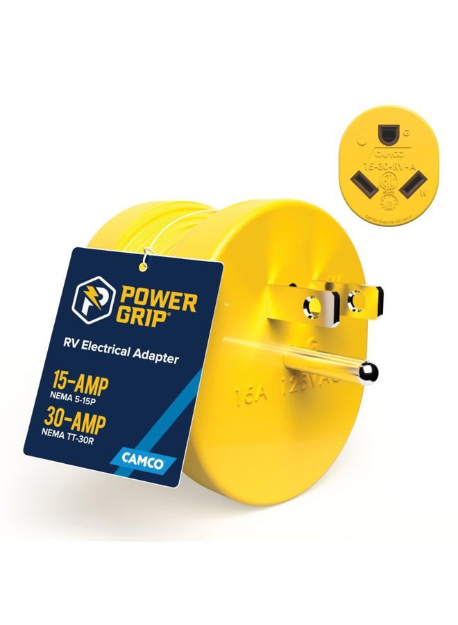 Camco Heavy Duty RV Auto PowerGrip Adapter- Contoured Shape - Image 1