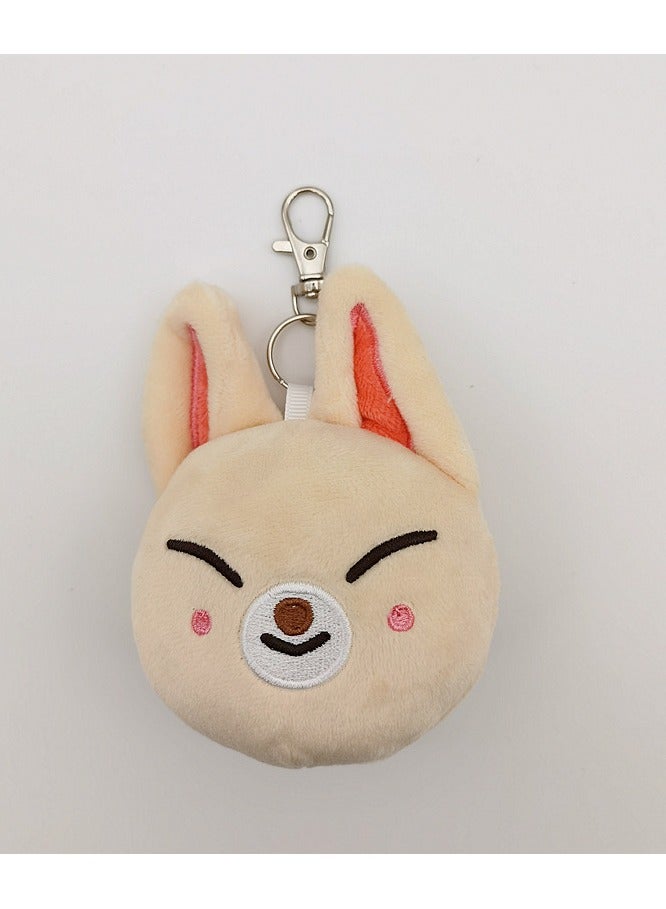 NIBEMINENT 1 Piece Skzoo Keychain Plush Toy Stray Kids Pendant