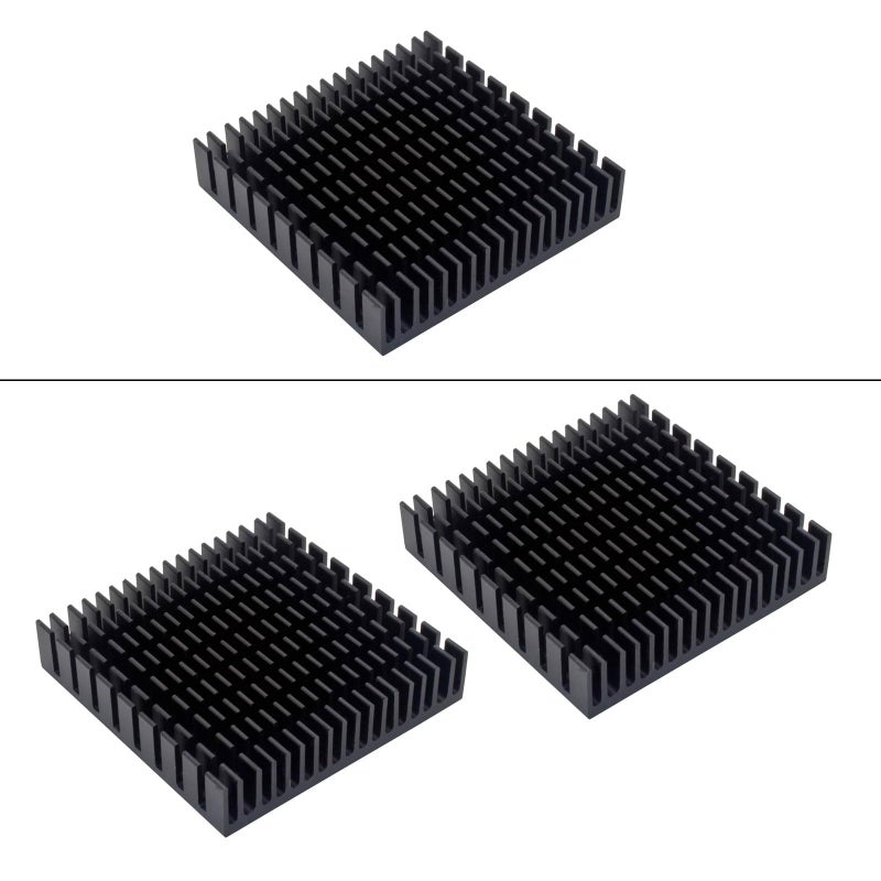 60x60x15mm مشعاع تبريد فعال مع ظهر لاصق لسادة تبريد رقاقة الإلكترونيات لون B - Image 5