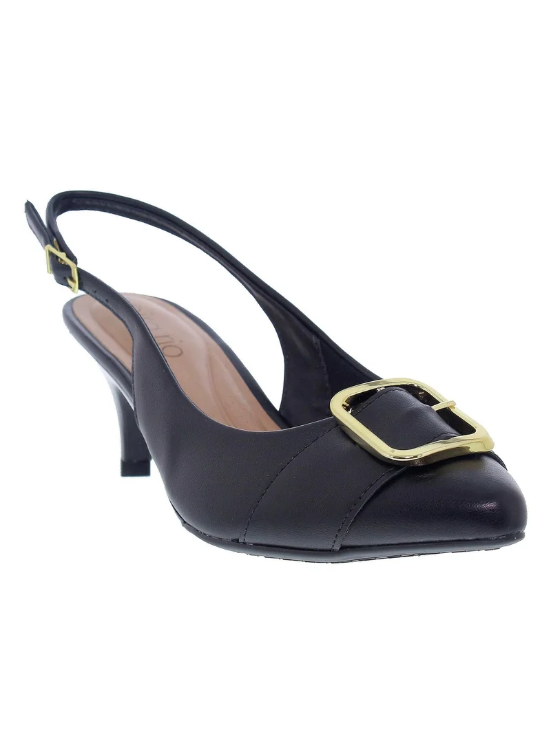 Beira Rio Black Beira Rio Women’s Closed Toe Walking Shoes – Comfortable Everyday Footwear with Sleek Design for Women | Best Price UAE