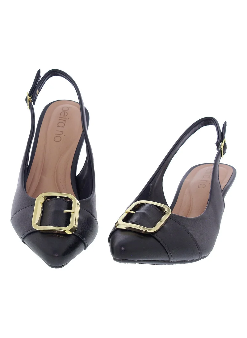 Beira Rio Black Beira Rio Women’s Closed Toe Walking Shoes – Comfortable Everyday Footwear with Sleek Design for Women | Best Price UAE