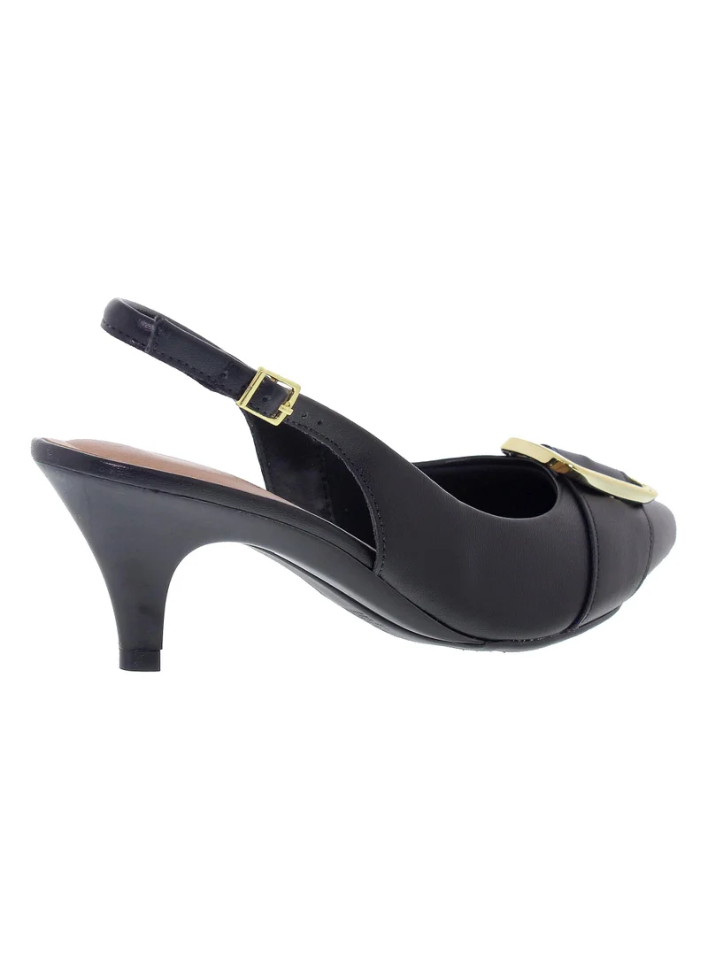 Beira Rio Black Beira Rio Women’s Closed Toe Walking Shoes – Comfortable Everyday Footwear with Sleek Design for Women | Best Price UAE