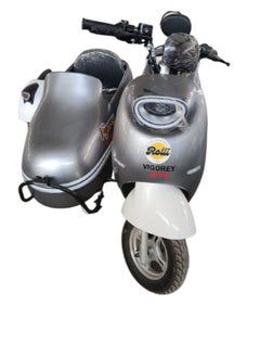VIGOREY Electeric Motorcycle  Side car Silver  - Image 2