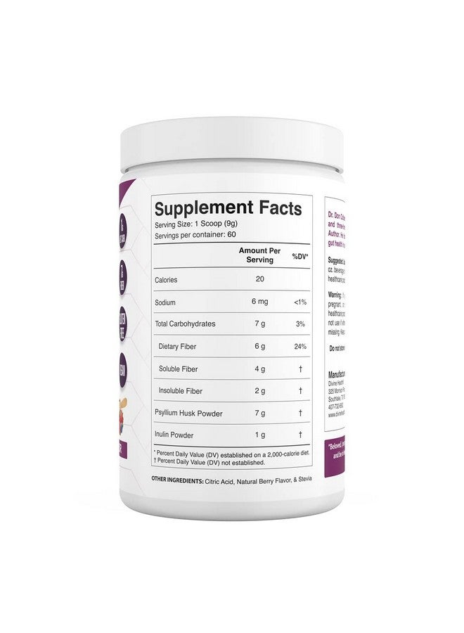 Divine Health Natural Berry Fiber 60 Servings - Image 4