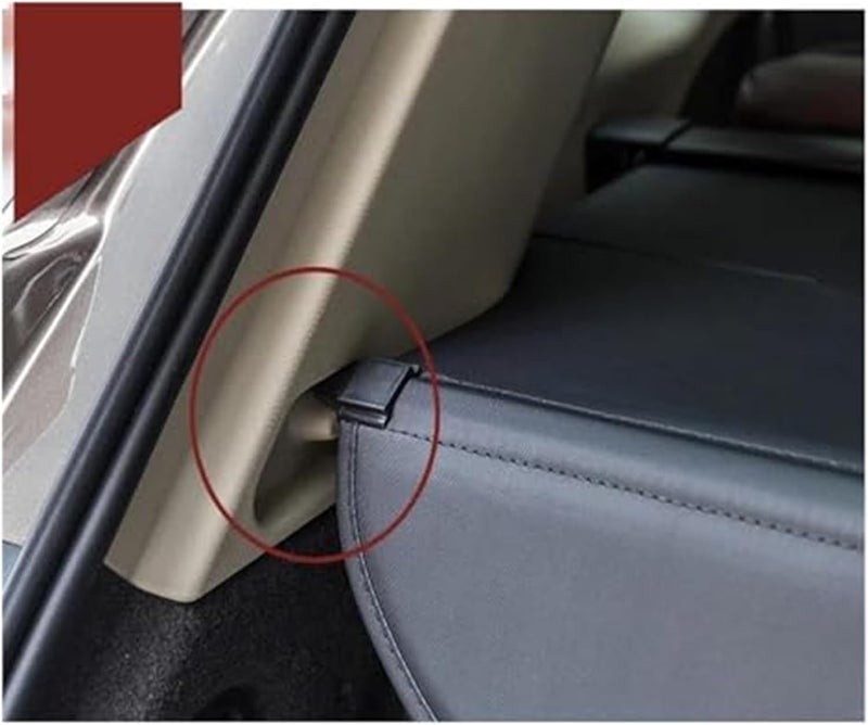 QASULER Rear Trunk Cargo Cover for Acura RDX 2018-2024 - Image 3