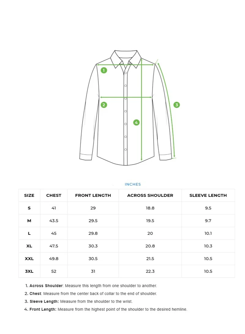 THE BEAR HOUSE Cotton Shirt for Men | Slim Fit, Long Sleeve, Casual & Formal Wear | Soft, Breathable Fabric for Office, Everyday, & All-Season Use in Classic & Trendy