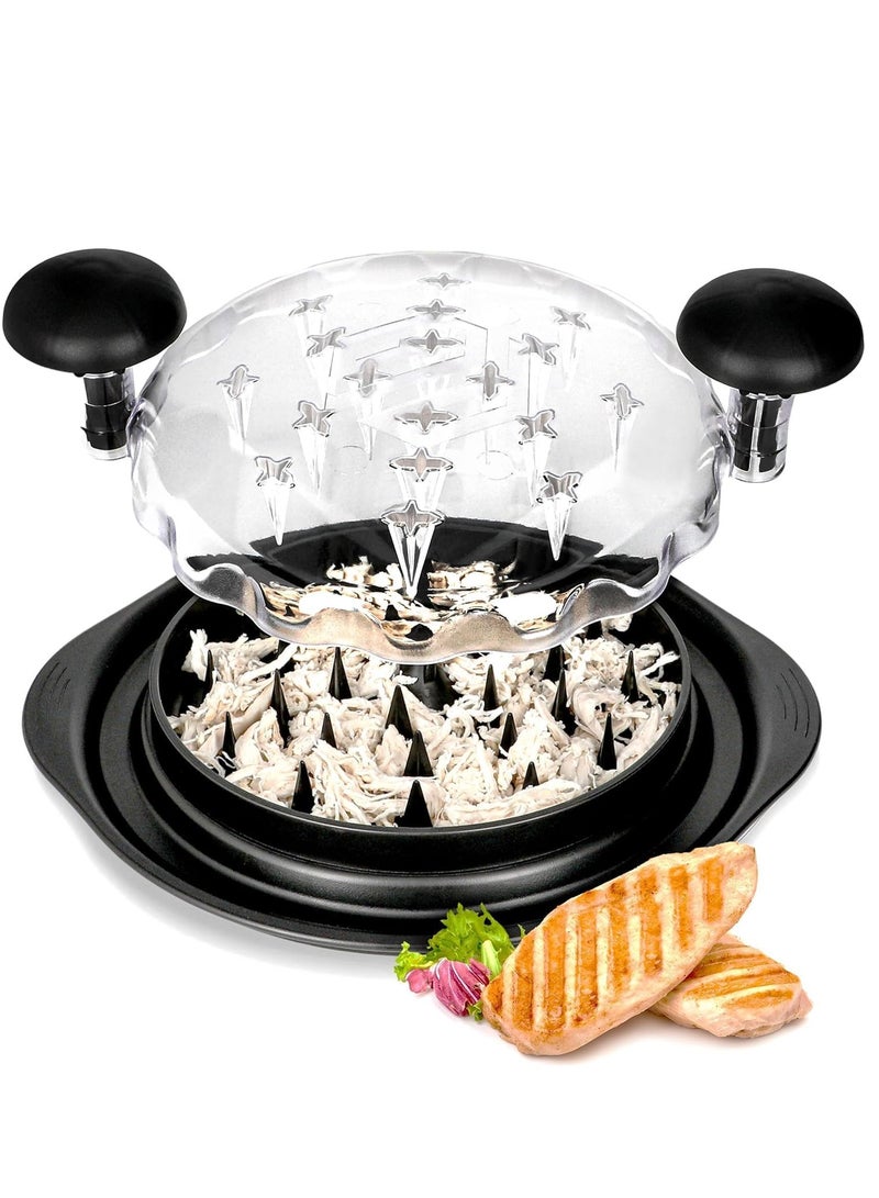 Sylqvxh Chicken Shredder Pro | 10.8" Visible Chicken Shredder Tool Twist | Dishwasher Safe | Anti-Slip | Ergonomic Handle | Heat Resistant | BPA Free | Meat Shredder Claws - Image 1