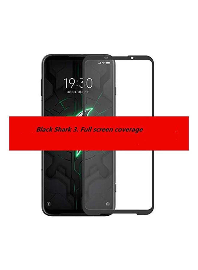 NIBEMINENT Xiaomi Black Shark 3 Full Screen Coverage Tempered Film Phone Protector Clear - Image 2