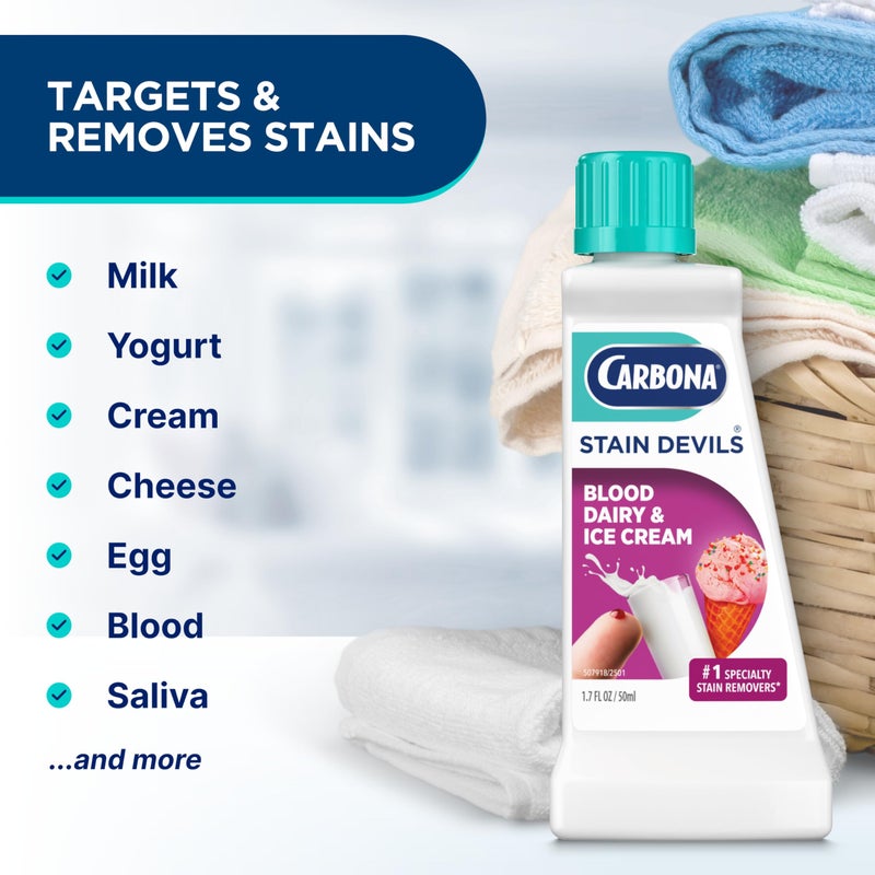 Carbona Liquid Stain Devil Food Clean Up Combo Set | Spot Stain Remover for Clothes - Image 3