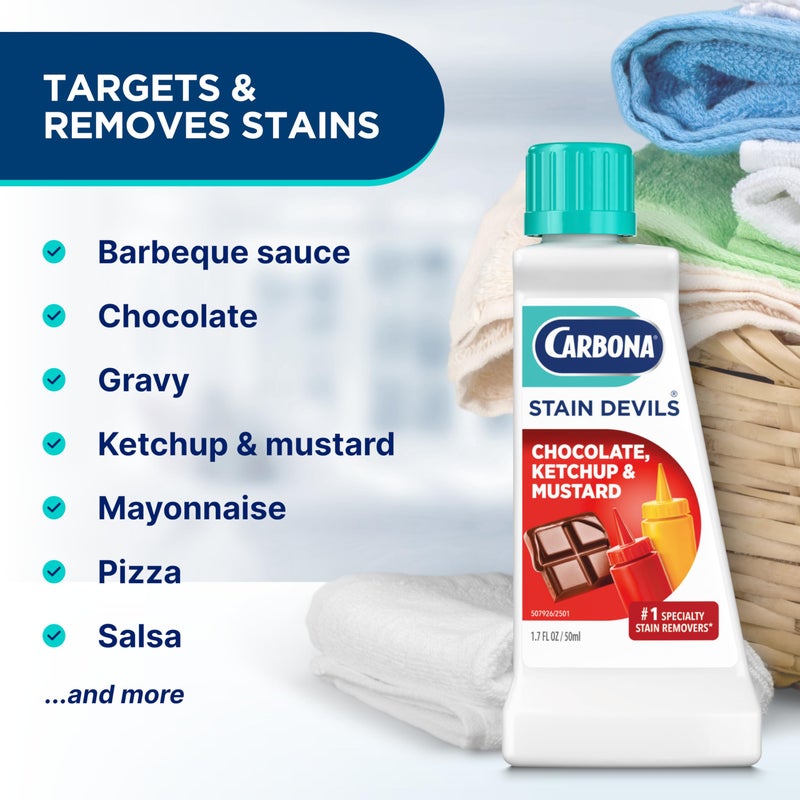 Carbona Liquid Stain Devil Food Clean Up Combo Set | Spot Stain Remover for Clothes - Image 2