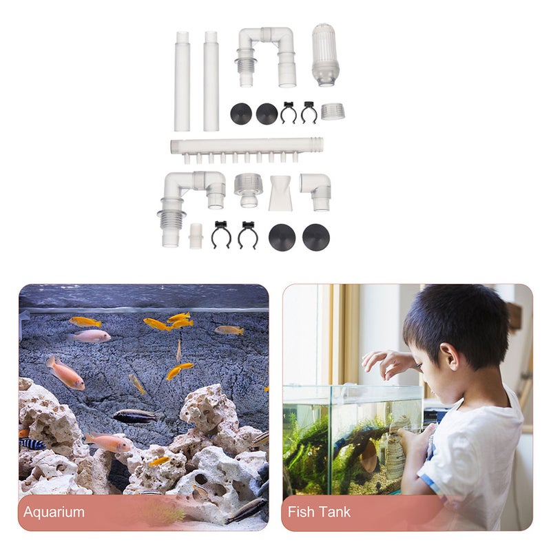 4 Sets Aquarium Canister Filter Inlet Outlet Kit Water Tube Fish Water Tube Aquarium Accessories for Shrimp Supplies - Image 2
