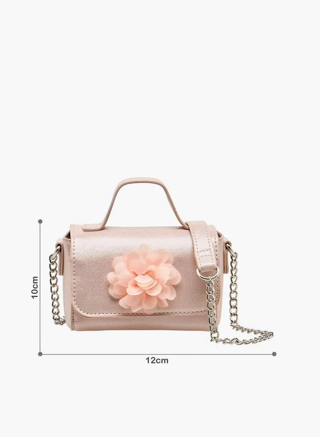 فلورا بيلا من شو إكسبرس حقيبة فلورا بيلا كروس بودي بزخرفة زهور وحزام سلسلة مجموعة رمضان