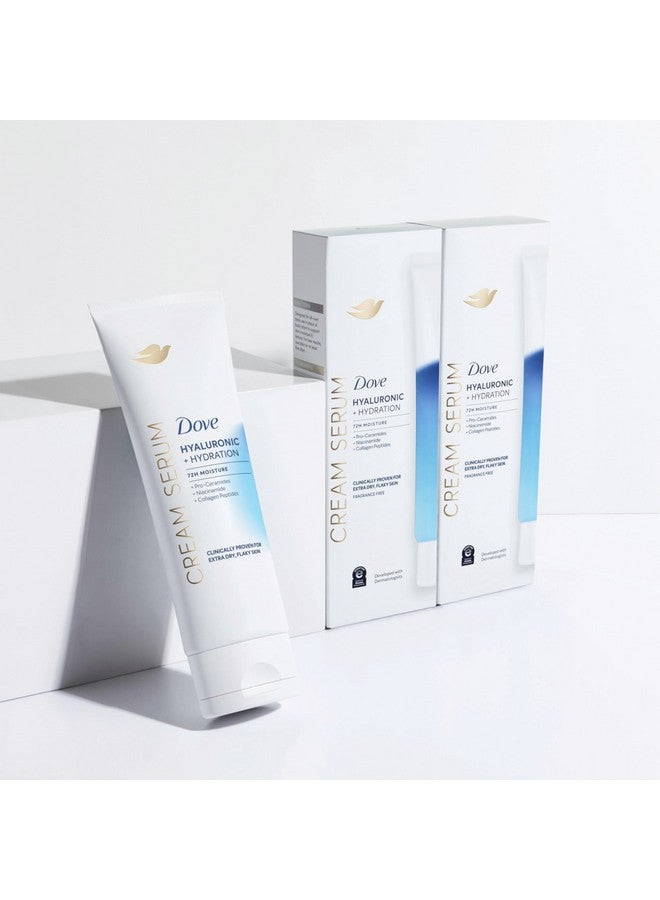 دوف كريم دوف للجسم بحمض الهيالورونيك + ترطيب للبشرة شديدة الجفاف والمتقشرة، مع برو سيراميدات ونياسيناميد وببتيدات الكولاجين، 8 أونصة - Image 2