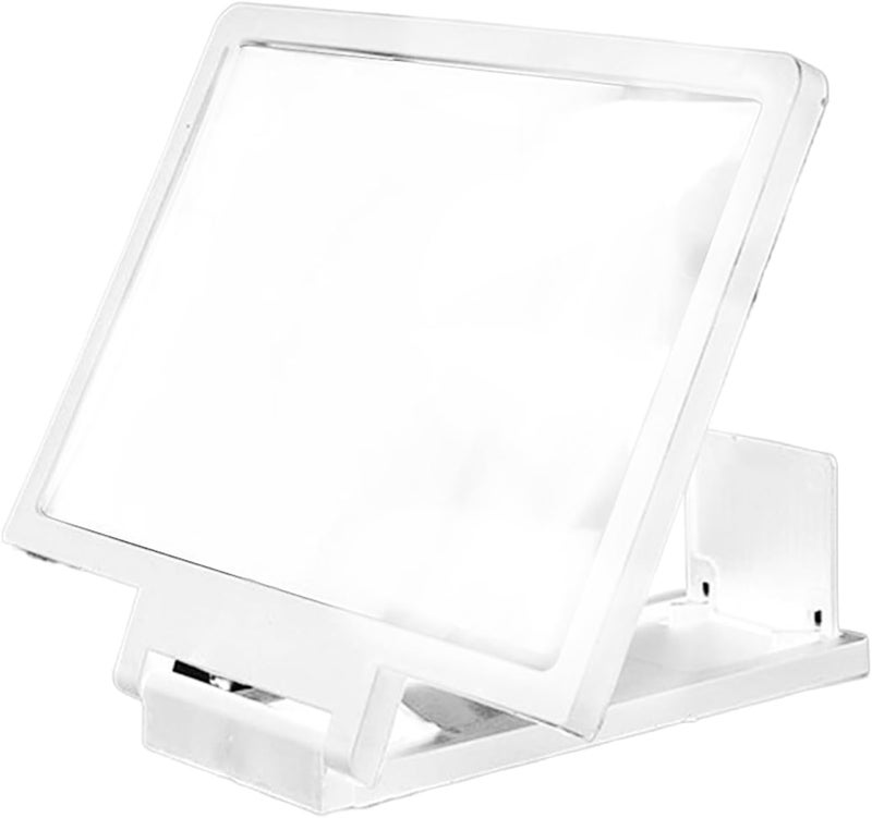 Phone Screen Magnifier, Foldable Lightweight Visual Enlarger, High Definition Display Amplifier, Optical Lens Eye Comfort Design, Hands Free Viewing Functionality, Mobile Accessory, Daily Reading Use - Image 1