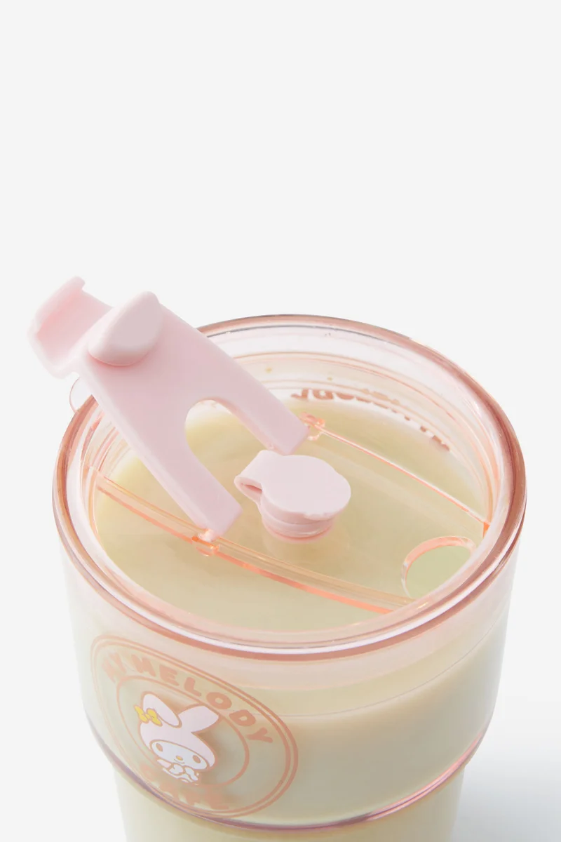 Typo Collab Love A Latte Glass Tumbler