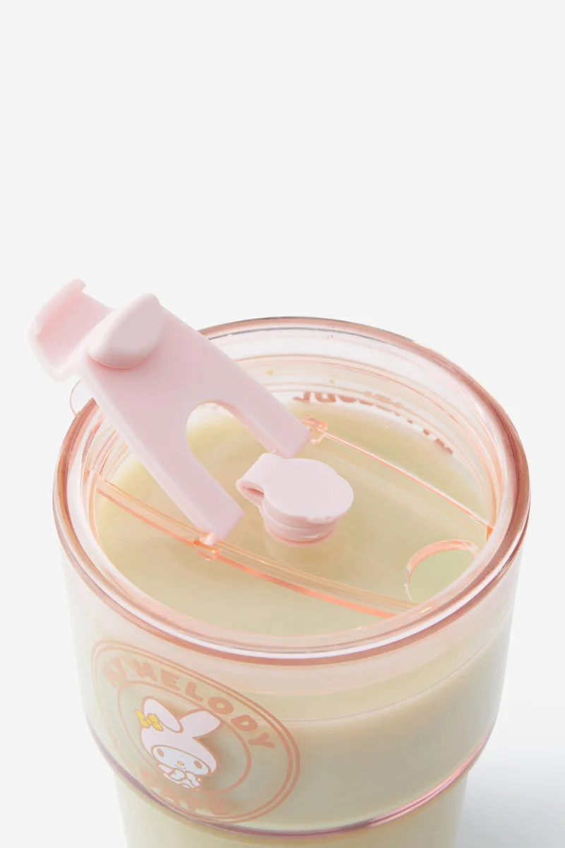 Collab Love A Latte Glass Tumbler