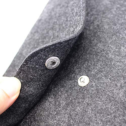 KisSealed 2 Pack of A5 File Folders Felt Folder Expanding Document Folder Portable Felt Holder Documents Folders Briefcase Bag - Image 5