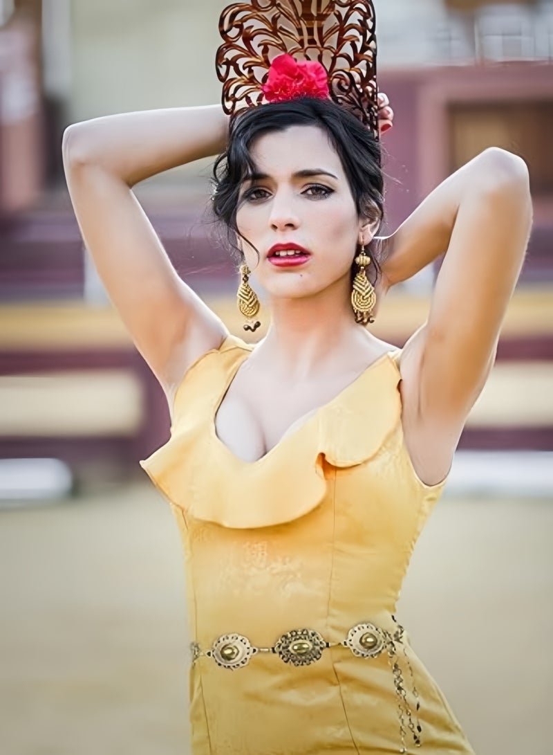 Gold Metal Concho Chain Belt for Women – Adjustable Boho Vintage Waist Chain - Image 5