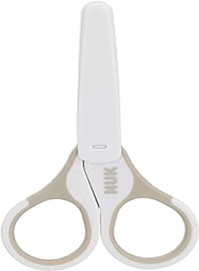 NUK Baby Nail Scissors With Protective Cover