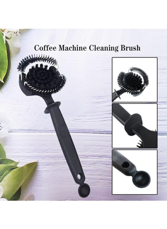 general 58mm Coffee Maker Brush Cleaner Removable Nylon Bristle Group Head Round Barista Espresso Grinder Multi-Purpose Cleaning Tool Home Kitchen Accessories - Image 4