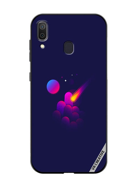 Protective Case Cover For Samsung Galaxy A30 Space Minimalist Design Multicolour