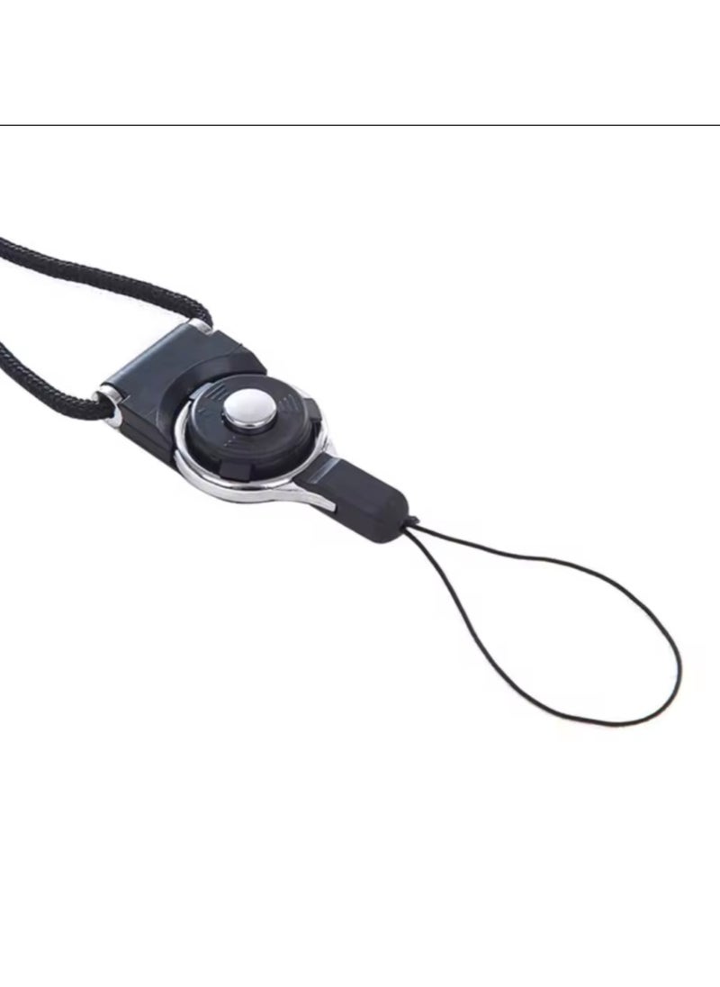 XTREME - Mobile Phone Strap Adjustable Neck Rope Mobile Phone Screen Protector Hanging Anti-slip Back Clip Cloth String Mobile Phone Grip Wrist Neck Holder Anti-lost Hanging Ring Compatible with All Devices iPhone Samsung Huawei Xiaomi Honor Oppo Android Apple 5/6/7/8/9/10/11/12/13/14/15/16 X SE Pro Max Plus - Image 1