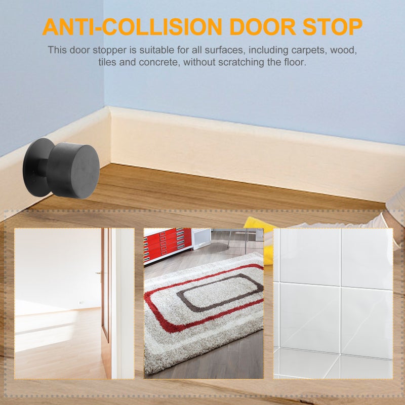 2 Sets Silent Door Buffer Silent Door Stainless Door Buffer - Image 5