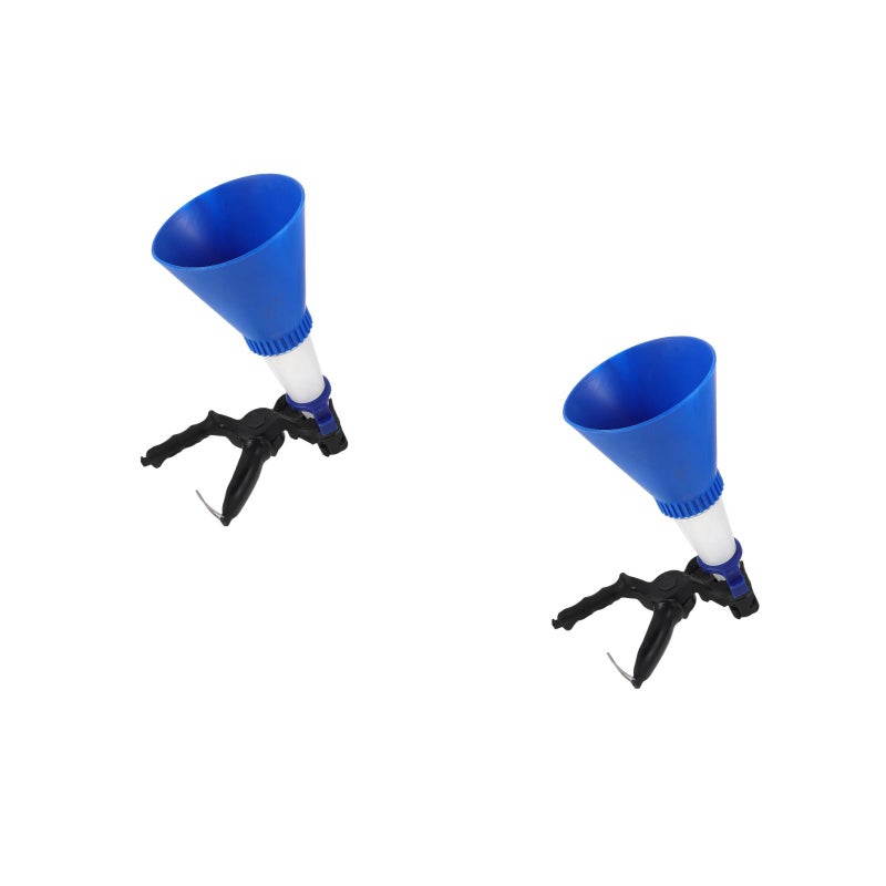 2pcs Multi-Functional Funnel for Automotive Use Wide Mouth Designed Funnel Gas Funnel for Generator Portable Funnel Flexible Oil Filling Funnel - Image 1
