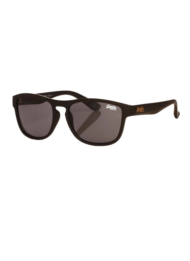 Superdry نظارة شمسية ROCKSTAR مستطيلة الشكل بإطار كامل للحماية من الأشعة فوق البنفسجية - بني  - Image 1