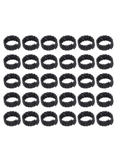 Eallily 30Pcs Dreadlocks Beads Dreadlocks Cuffs Adjustable Wig Iron Hair Braidsstrong Iron Hair Cuffs Rings Accessories For Man Woman Hair Extension (Black) - pzsku/Z4A60884193779451CB0FZ/45/_/1696070329/17d7c2fd-7029-4672-a3a9-77718822fb05