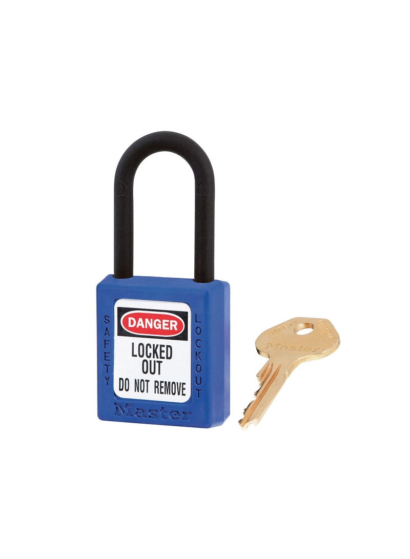 Master Lock Dielectric Zenex Thermoplastic Safety Padlock Blue