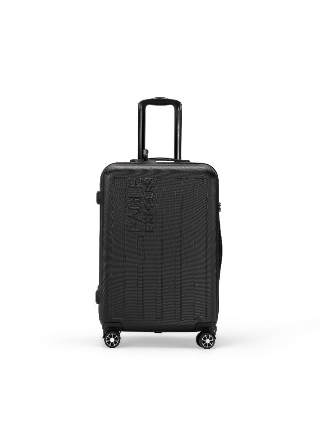 ايجل اكسبريس إيجل إكسبريس فينتشر حقيبة سفر وسط 24 بوصة - أسود - هارد شيل صلبة - غطاء حماية مجاني - ضمان لمدة عام - Image 1